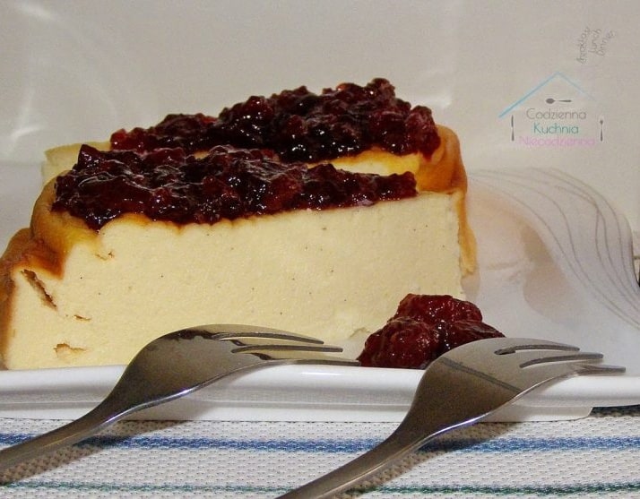 przepis na sernik z wiśniami