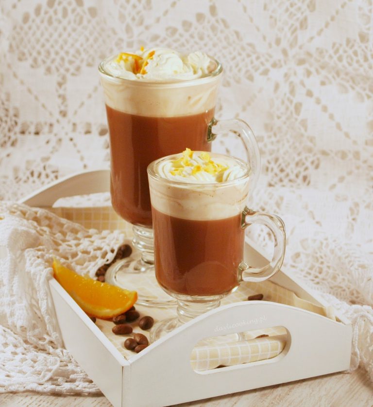 Kawa czekoladowa ze skórką pomarańczową - przepis na cafe Borgatta