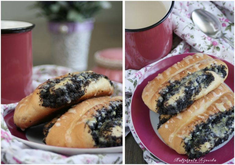 Najlepsze drożdżówki z makiem i cytrynowym lukrem