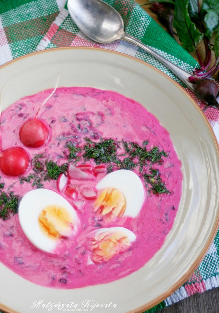 Najprostszy chłodnik z botwinką