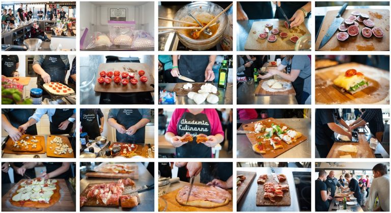 Pizza i focaccia – warsztaty kulinarne w Akademii Kulinarnej Whirlpool / dużo zdjęć