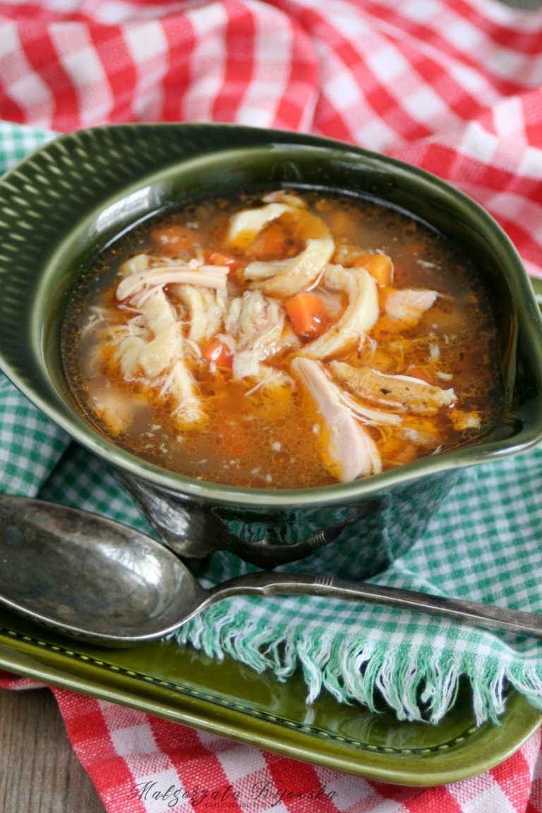 Flaczki cielęce w rosole