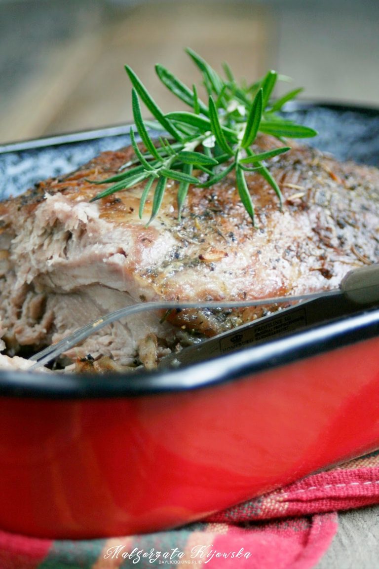 Soczysta pieczeń wieprzowa