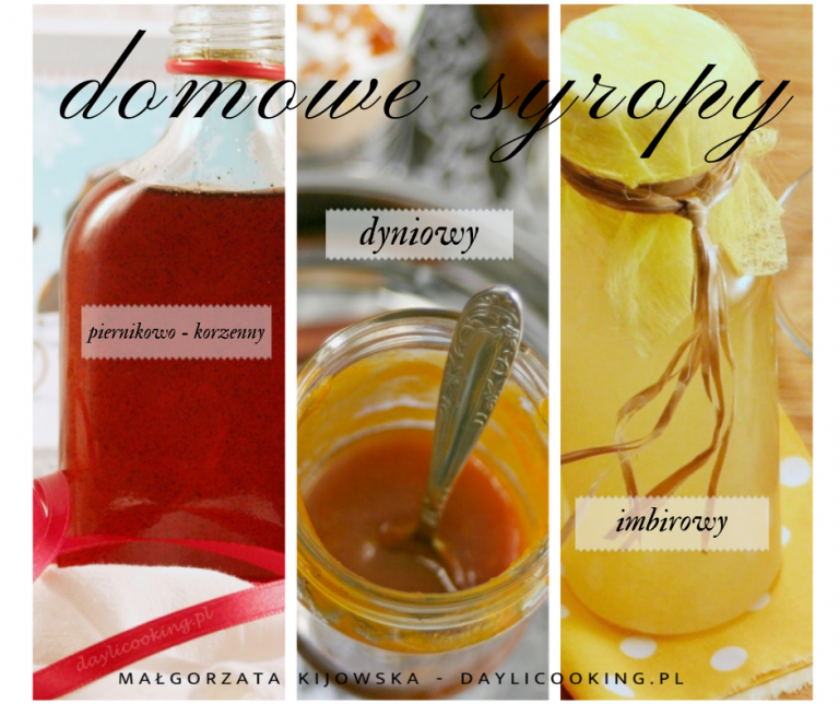 Imbirowy, piernikowy i dyniowy – 3 rozgrzewające syropy idealne na chłodne dni, a także na świąteczny prezent