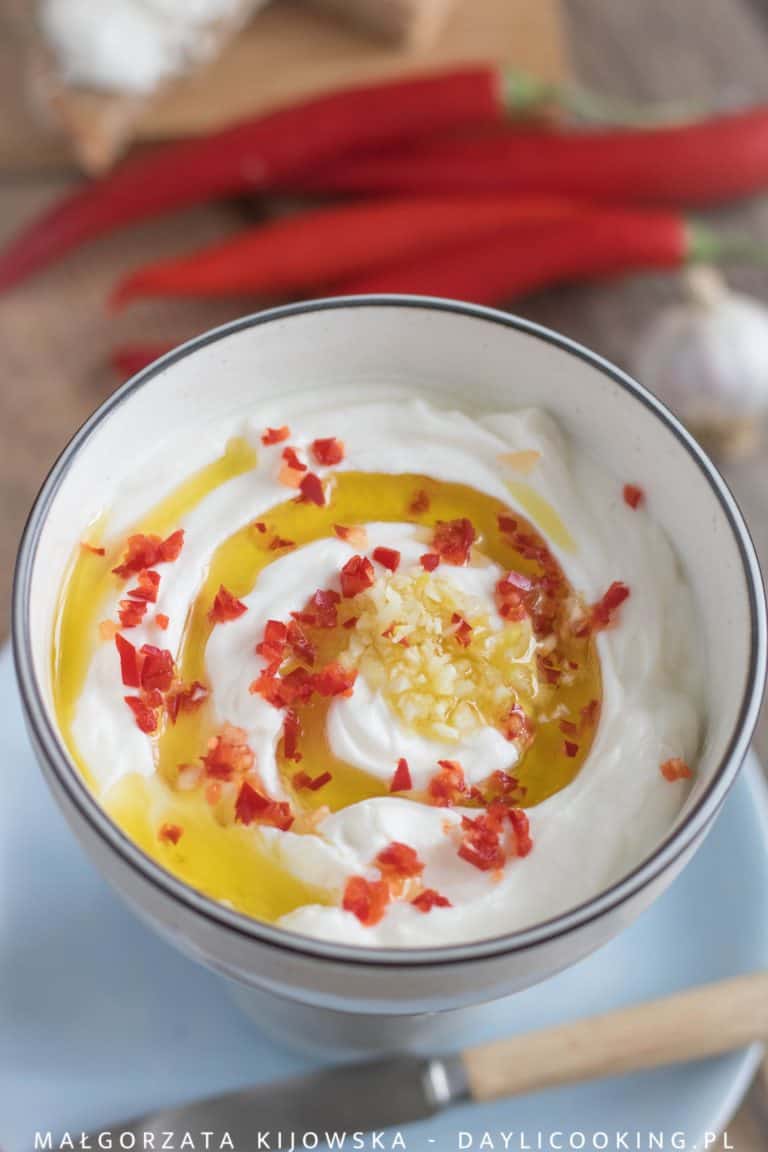 Przepis na labneh, serek z jogurtu