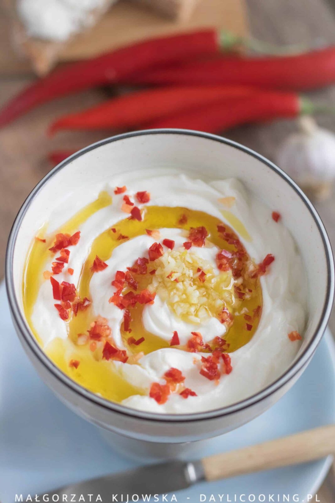 Przepis na labneh, serek z jogurtu